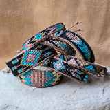 Echoed Truth Trinity Turquoise Small Beaded Cuff Bracelet