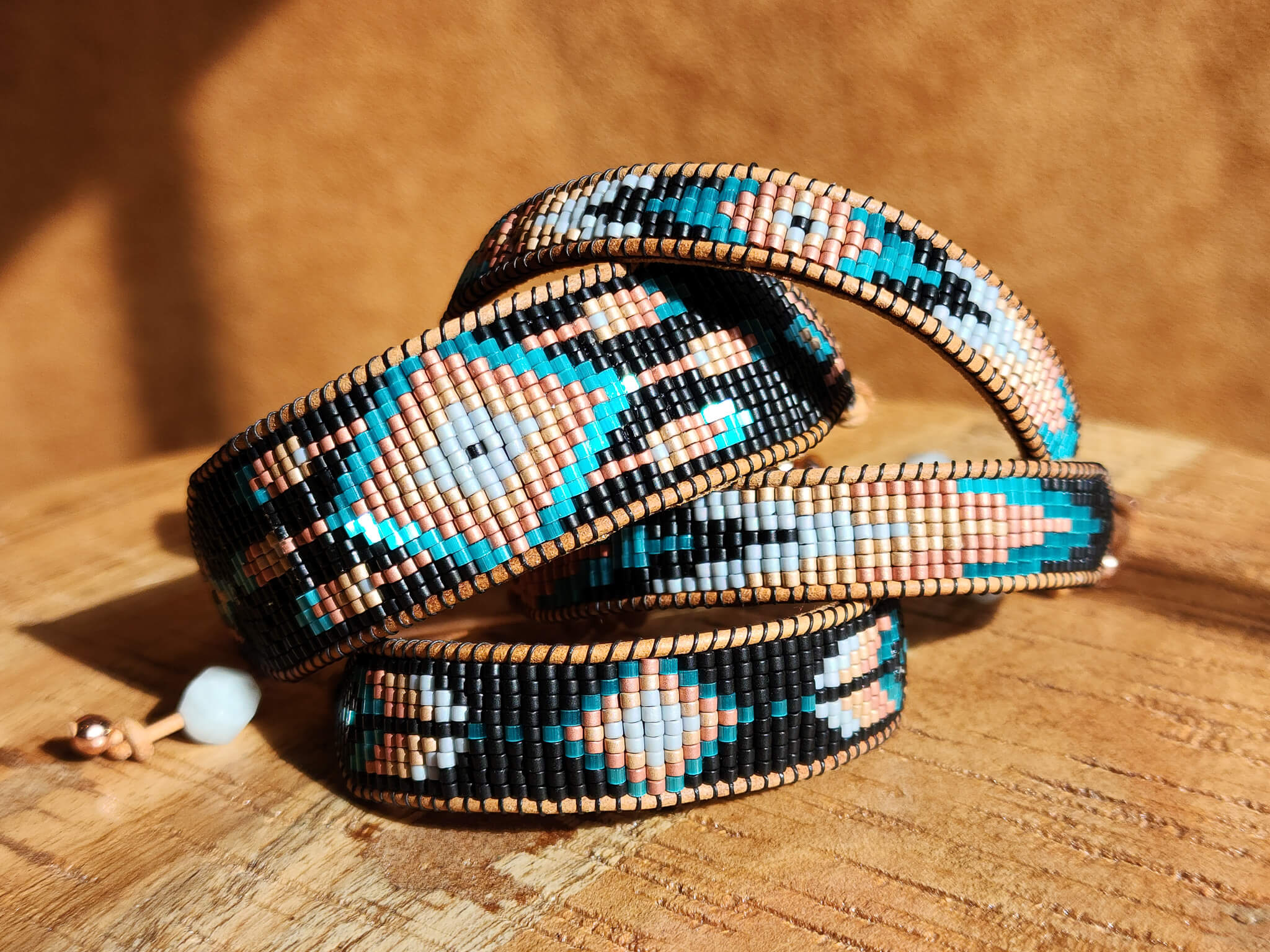 Spiritual Beaded Indian Bracelet