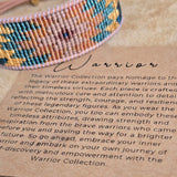 Emerald Earth | Warrior | Large Beaded Cuff Bracelet